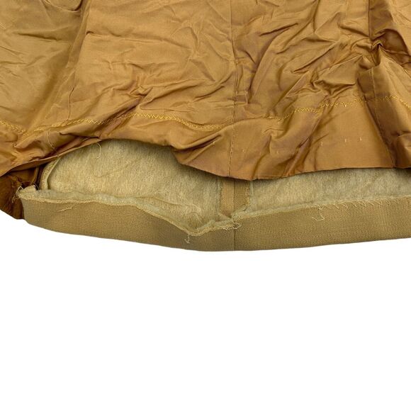 Vintage 60s Cowgirl Western Leather Blend Jacket Cowboy Brown Womens S Small - Picture 6 of 12